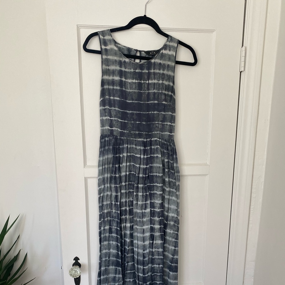 Anthro shibori dress size m